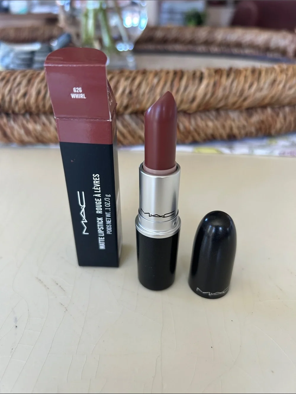 MAC Matte Lipstick WHIRL 626 New